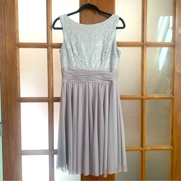 Jessica Howard | Dresses | Jessica Howard Formal Sleeveless Aline Cocktail Dress  Champagne Color | Poshmark